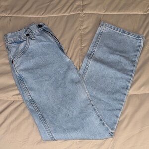 Wrangler Women's Light Blue Straight Leg Jeans